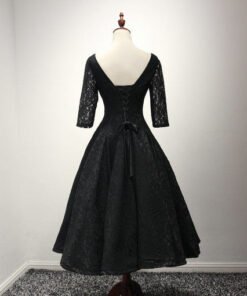 black cocktail dress-0431-01
