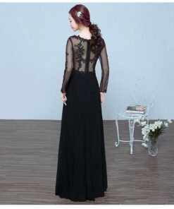 black evening dress-0450-01