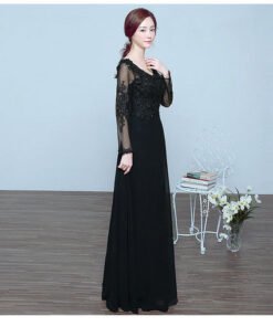 black evening dress-0450-02