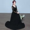 black evening dress-0450-05