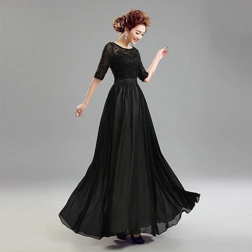 black evening dress-0465-01