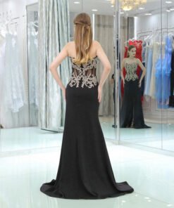 black evening gown 0511-07