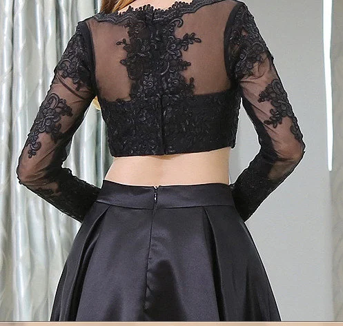 black evening gown 0521-01