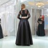 black evening gown 0521-02