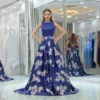 blue evening gown 0515-02