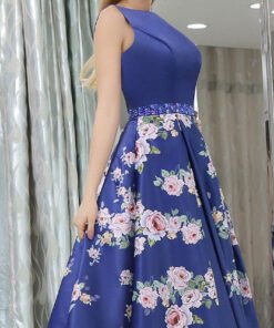 blue evening gown 0515-06