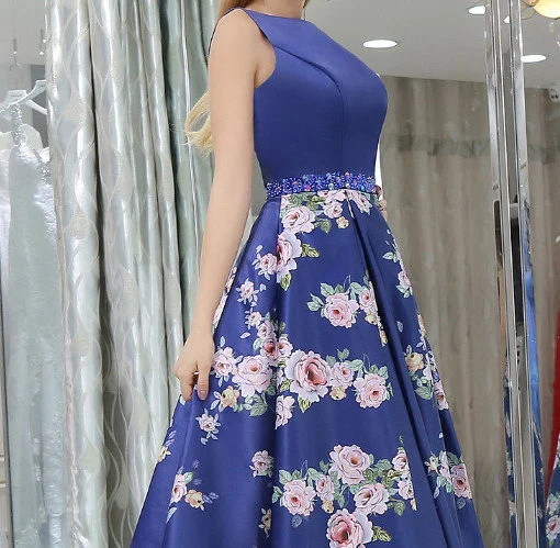 blue evening gown 0515-06