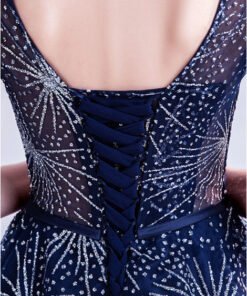 cocktail dress blue 0499-02