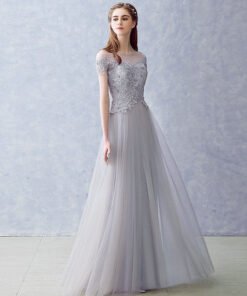 grey evening dress-0426-01