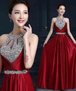 halter evening dress-0441-02