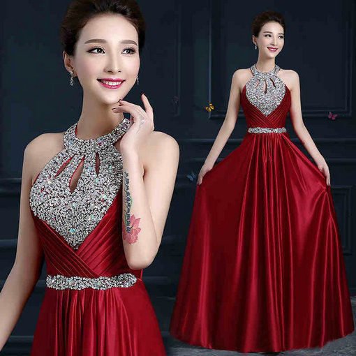 halter evening dress-0441-02