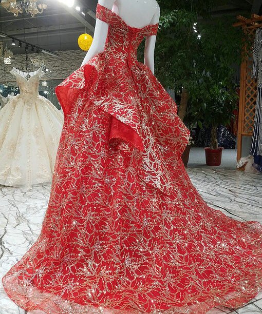 haute couture black dress 0488-06