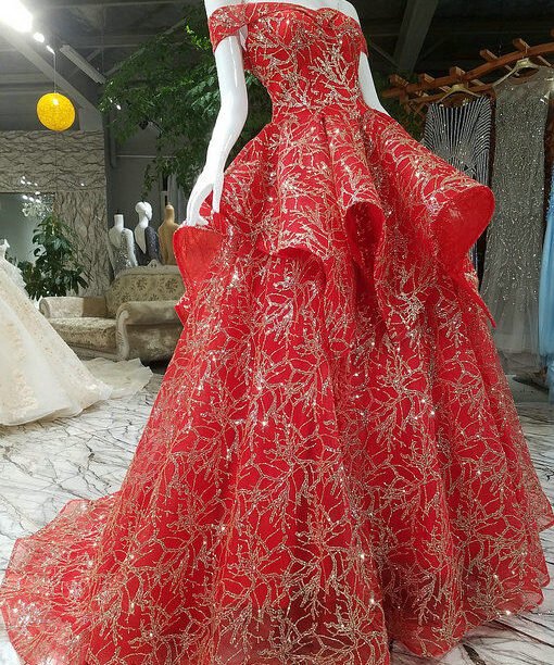 haute couture black dress 0488-07