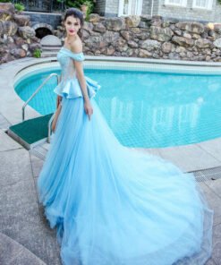 high low wedding dress 0498-05