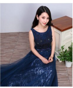 lace evening dress-0454-02