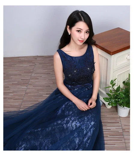 lace evening dress-0454-02