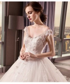 lace wedding dress-387-04