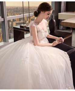 lace wedding dress-387-06