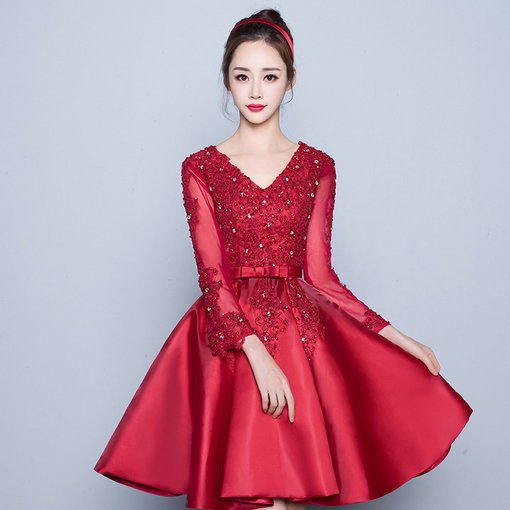 long sleeve prom dress-0442-03
