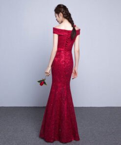 mermaid evening dress-0444-02