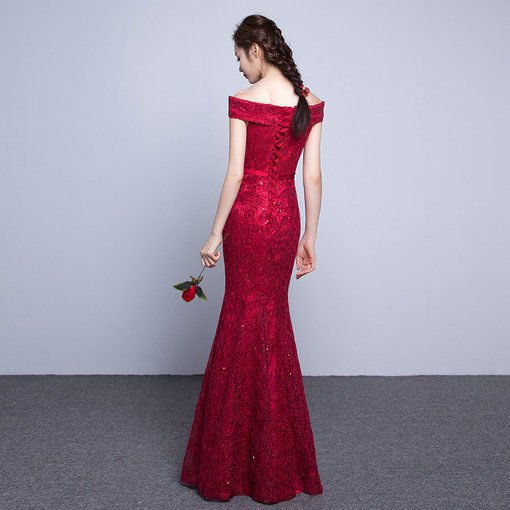 mermaid evening dress-0444-02