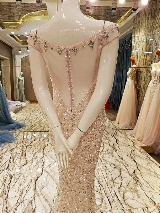 mermaid evening gown 0508-06