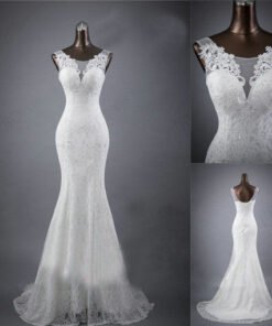mermaid wedding dress-0432-03