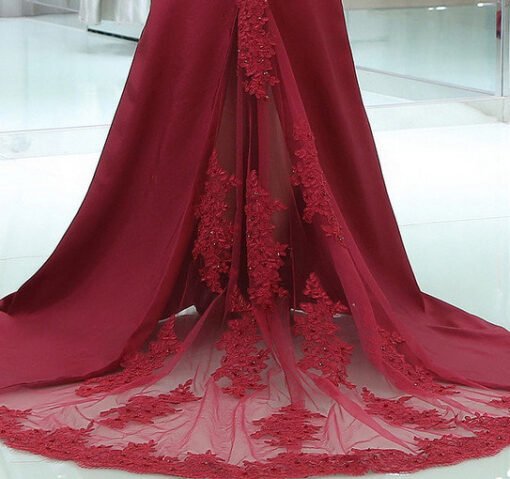 off shoulder evening gown 0522-01