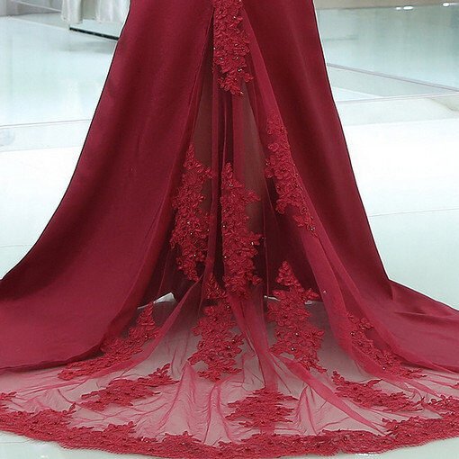 off shoulder evening gown 0522-01