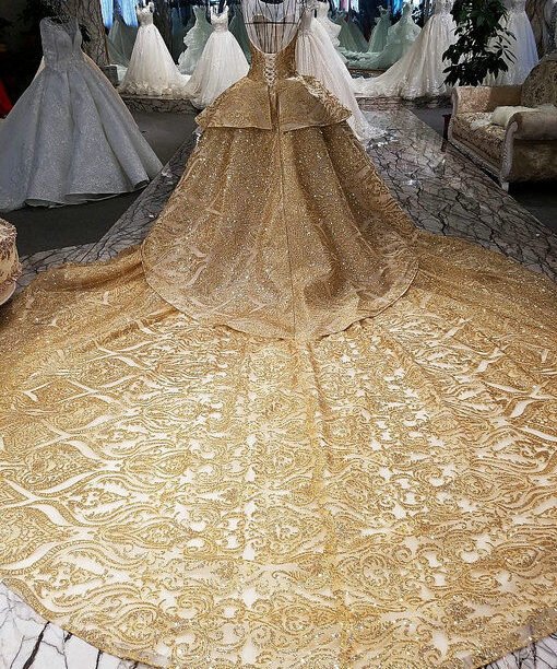 off the shoulder mermaid wedding dress 0481-09