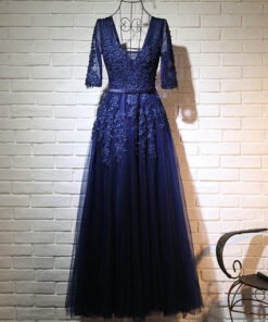 prom dress blue-396-01