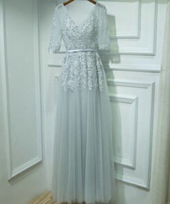 prom dress grey-0399-01