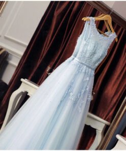 prom dress light blue-0408-01