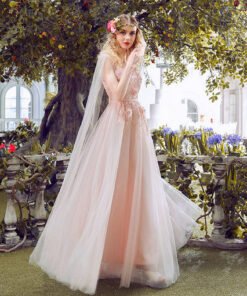 prom dress pink-0405-01