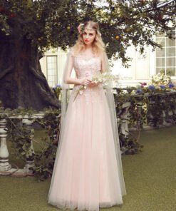 prom dress pink-0405-04