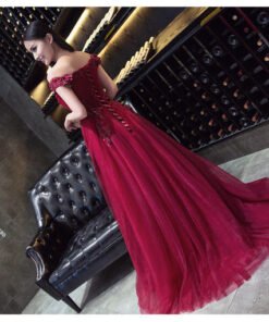 prom dress red-0406-04