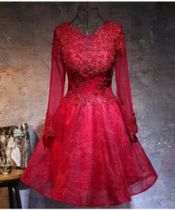 red cocktail dress-0403-01