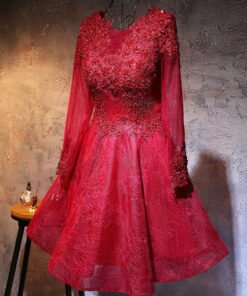 red cocktail dress-0403-03