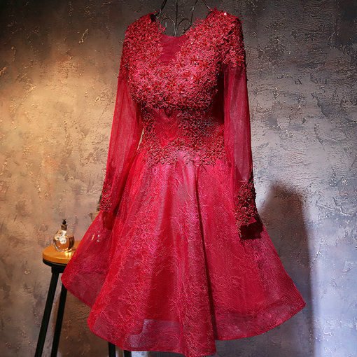 red cocktail dress-0403-03
