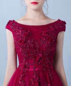 red evening dress-0412-01