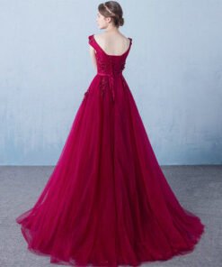 red evening dress-0412-03