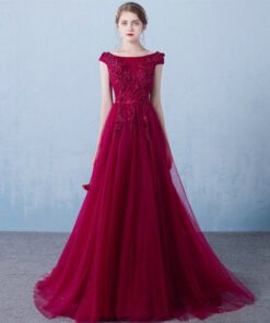 red evening dress-0412-04