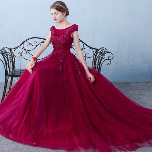 red evening dress-0412-05