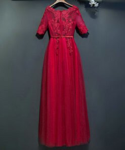 red evening dress-0422-04