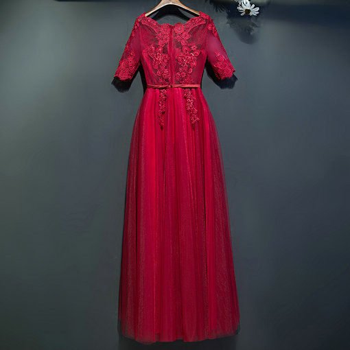 red evening dress-0422-04