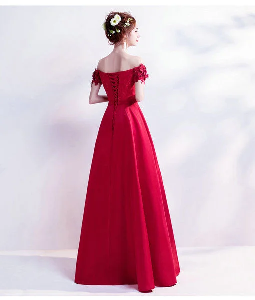 red evening gown 0503-03
