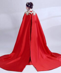 red evening gown 0507-01