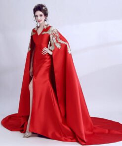 red evening gown 0507-02