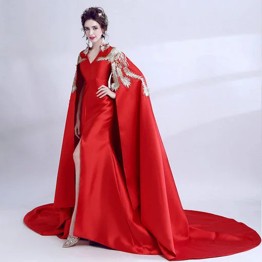 red evening gown 0507-02