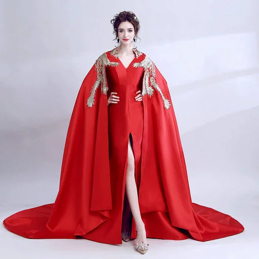 red evening gown 0507-03